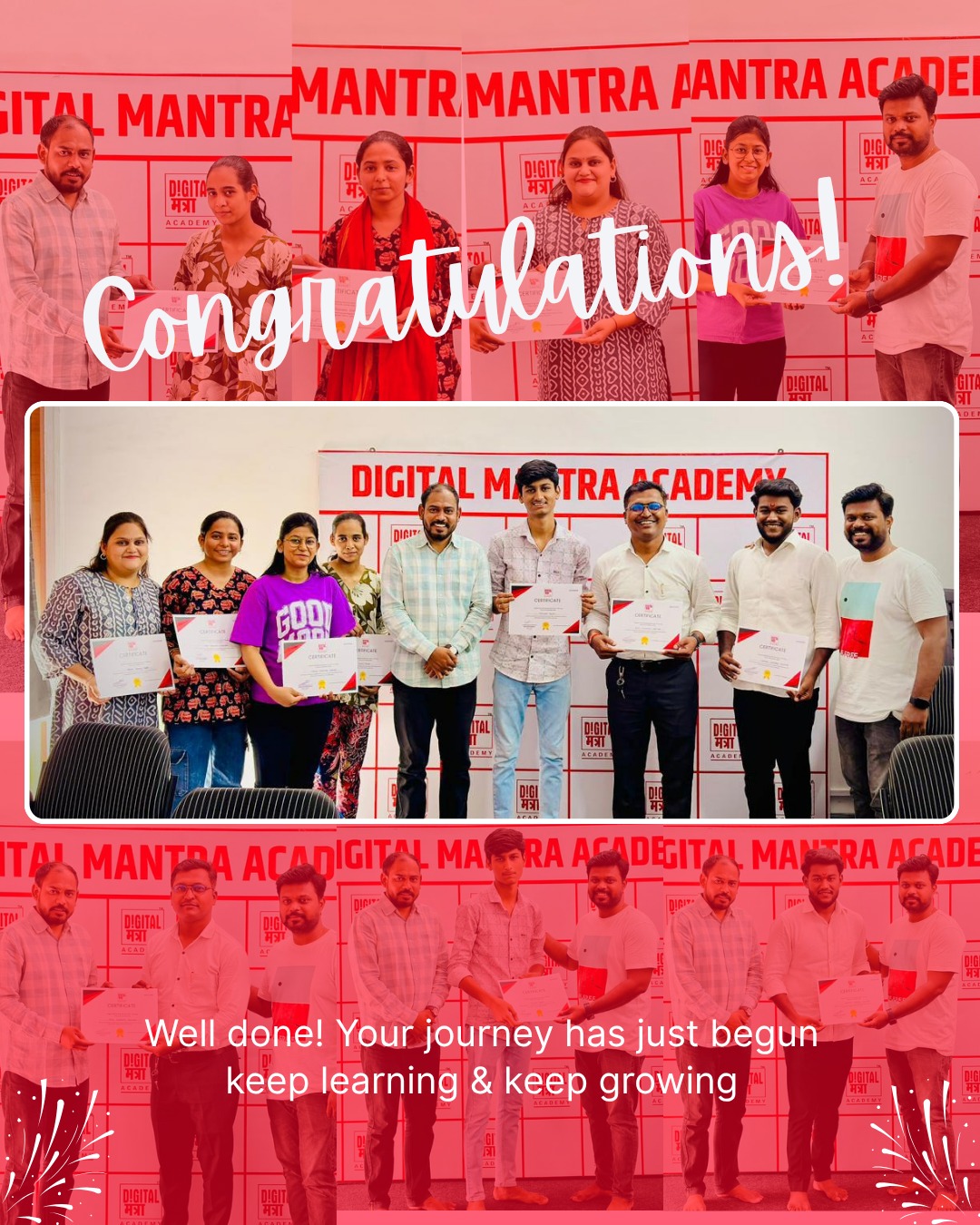 Digital mantra academy batch completed